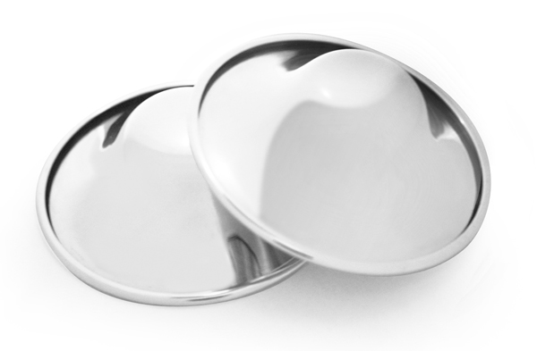 Srebrne nakładki na brodawki piersiowe