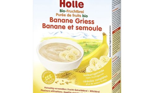 Ekologiczna Kaszka pszenno-bananowa – bez mleka, bez cukru