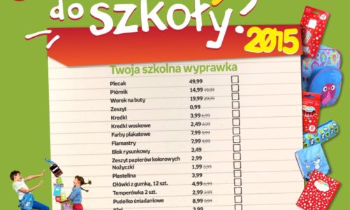 Wyprawka szkolna 2015